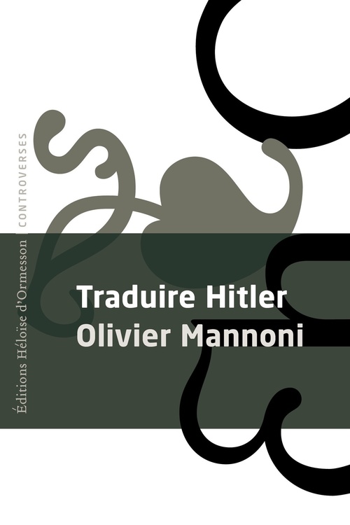 Couverture ebook de Traduire Hitler, de Olivier Mannoni