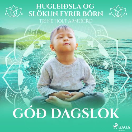 audiobook cover of Hugleiðsla og slökun fyrir börn - Góð dagslok, by Trine Holt Arnsberg