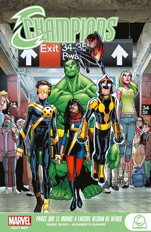 ebook cover of Champions : Parce que le monde a encore besoin de héros, by Mark Waid
