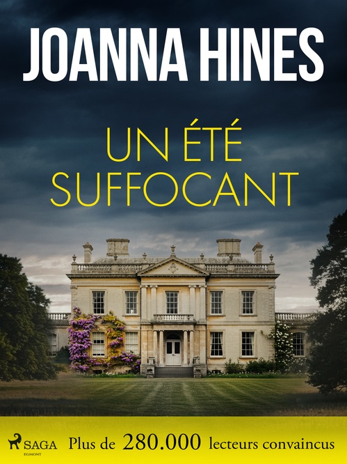 ebook cover of Un été suffocant, by Joanna Hines