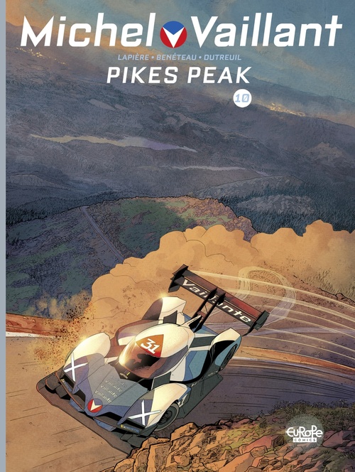 ebook cover of Michel Vaillant - Volume 10 - Pikes Peak, by Lapière