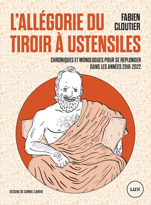 Couverture ebook de L'allégorie du tiroir à ustensiles, de Fabien Cloutier