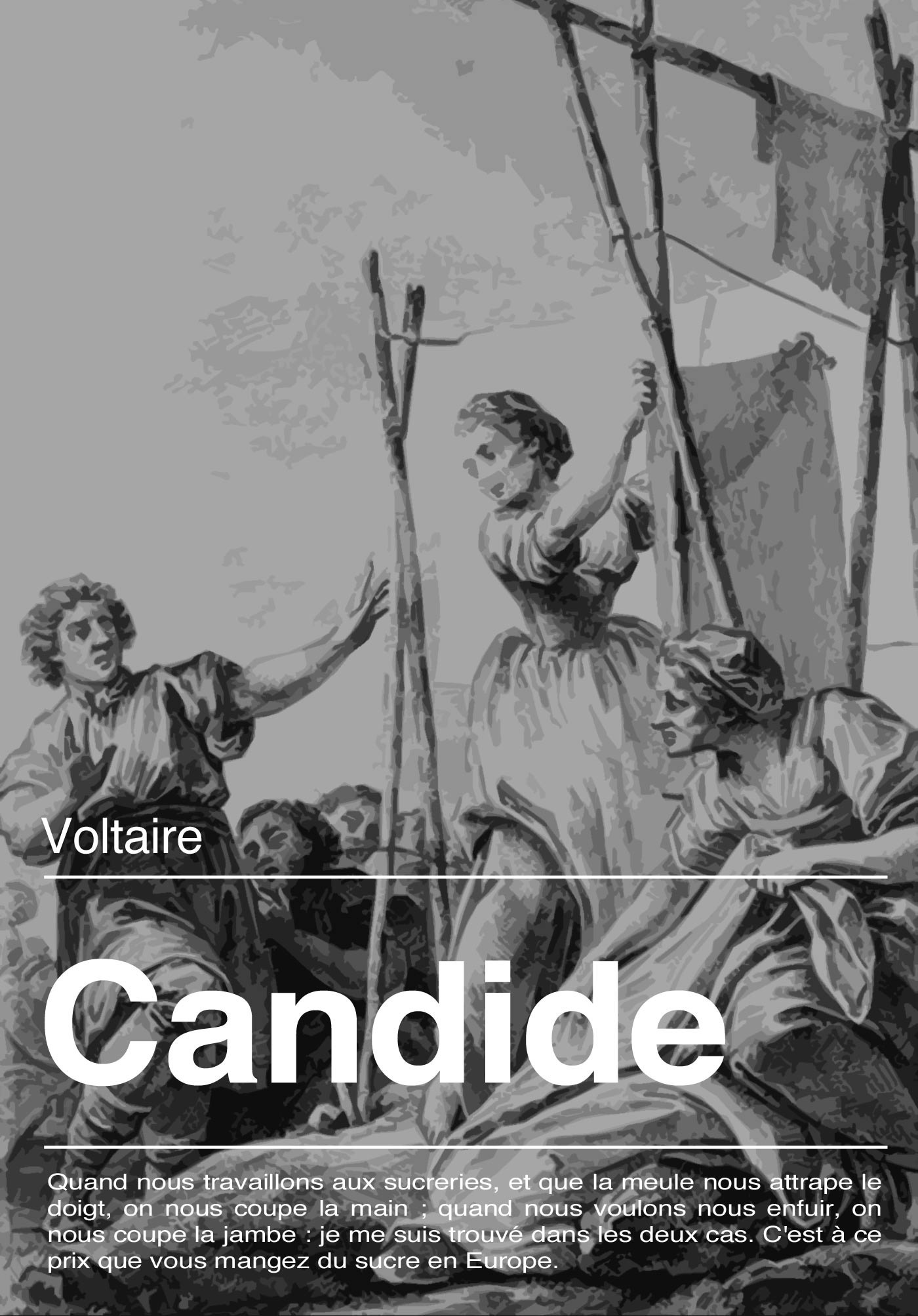 Couverture ebook de Candide, de Voltaire