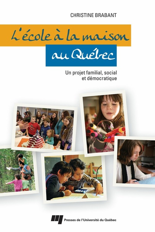 ebook cover of L'école à la maison au Québec, by Brabant Christine