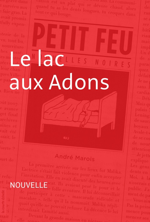 ebook cover of Le lac aux Adons, by André Marois