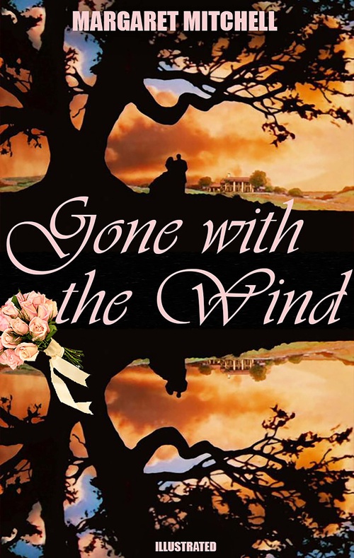 Couverture ebook de Gone with the Wind. Illustrated, de Margaret Mitchell