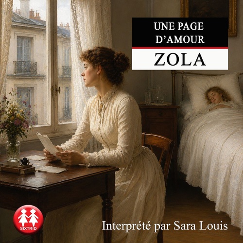 Couverture audiobook de Une page d'amour, de Emile Zola
