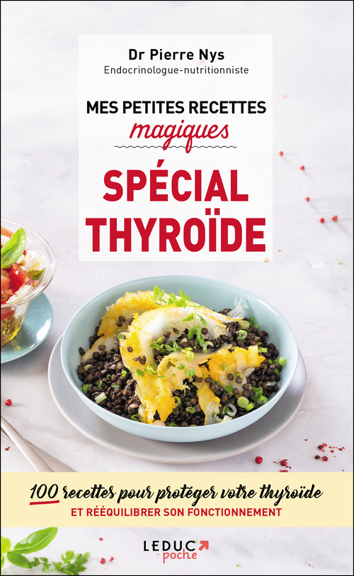 Couverture ebook de Mes petites recettes magiques spécial thyroïde, de Pierre Nys