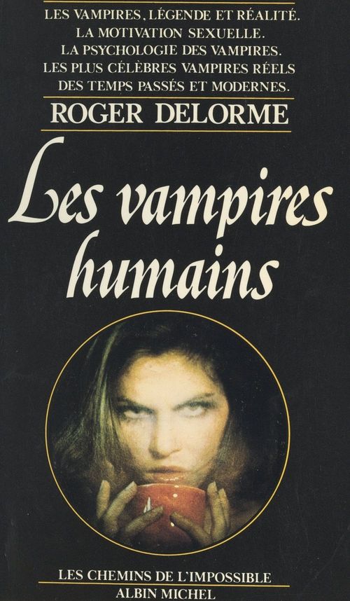 Couverture ebook de Les vampires humains, de Roger Delorme