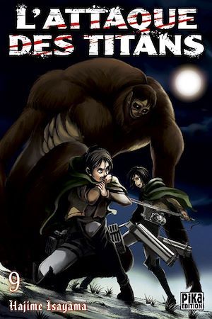 ebook cover of L'Attaque des Titans T09, by Hajime Isayama