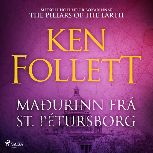 Couverture audiobook de Maðurinn frá St. Pétursborg, de Ken Follett
