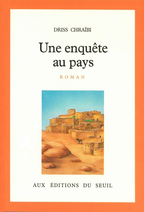 Couverture ebook de Une enquête au pays, de Chraibi Driss