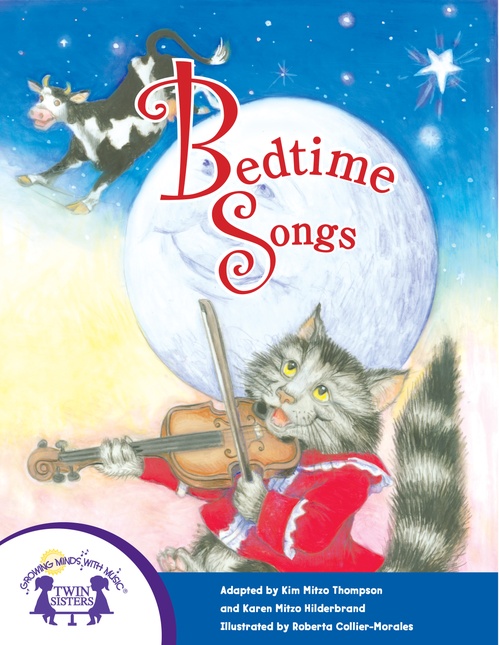 ebook cover of Bedtime Songs, by Kim Mitzo Thompson, Karen Mitzo Hilderbrand