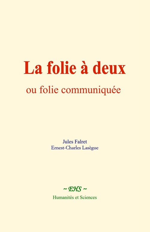 ebook cover of La folie à deux, ou folie communiquée, by &Al., Alexander Graham Bell