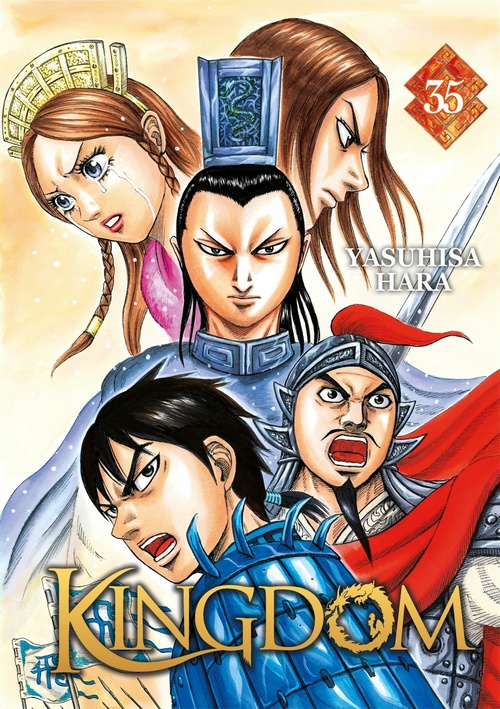 ebook cover of Kingdom - Tome 35, by Yasuhisa Hara, Riichirô Inagaki, Remi Buquet