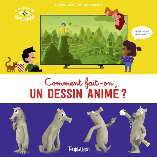 Couverture ebook de Comment fait-on un dessin animé ?, de Stéphanie Duval
