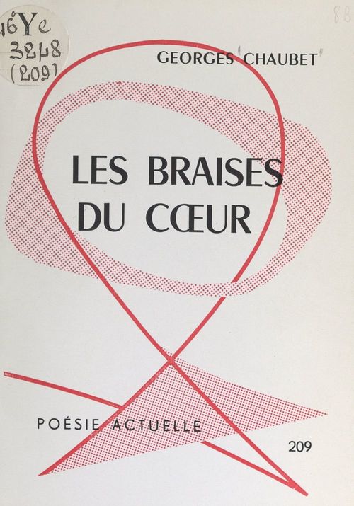 ebook cover of Les braises du coeur, by Georges Chaubet