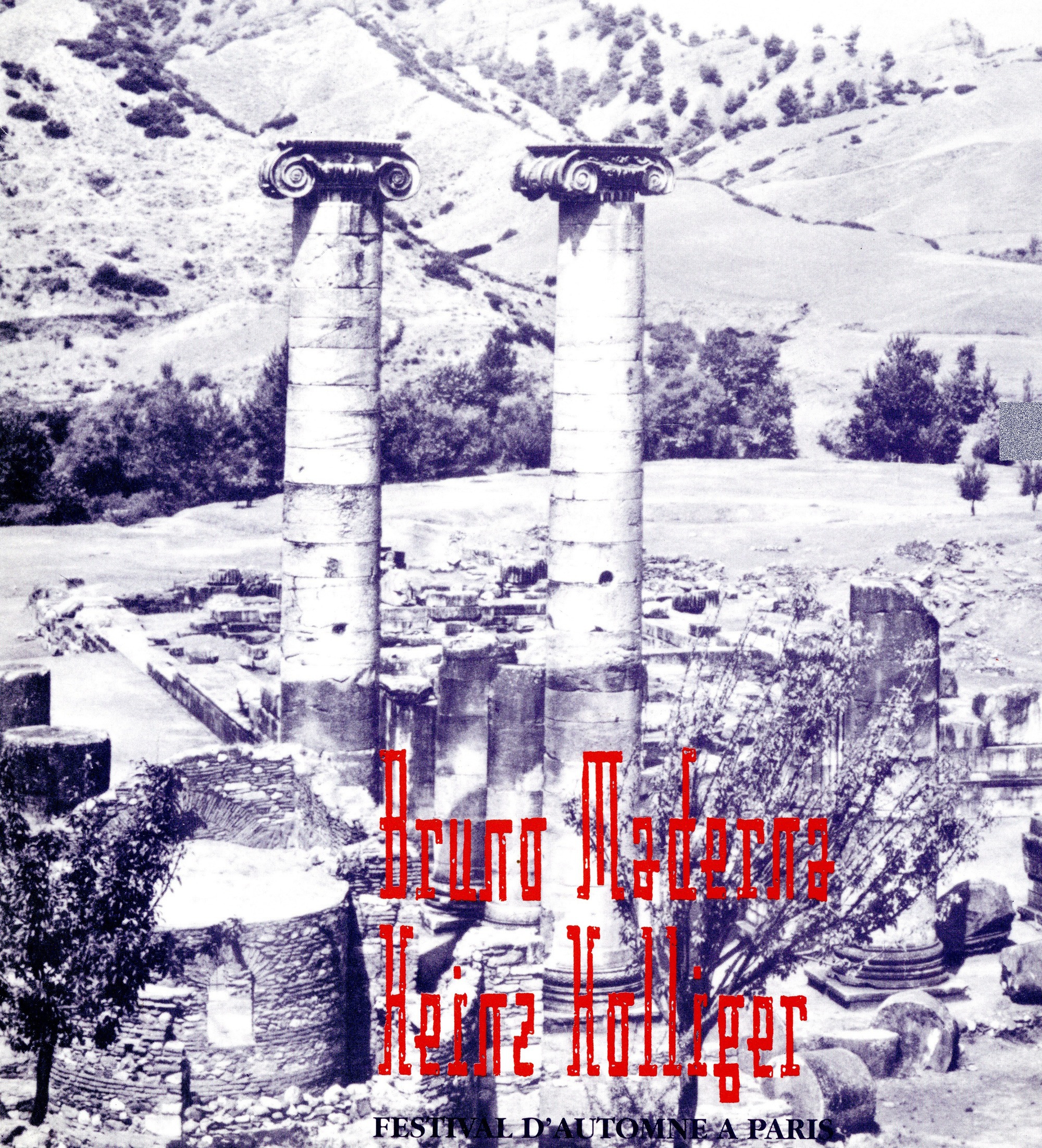 ebook cover of Bruno Maderna - Heinz Holliger, by Philippe Albera
