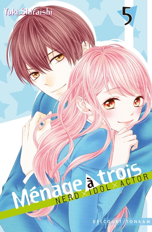 ebook cover of Ménage à trois T05, by Yuki Shiraishi