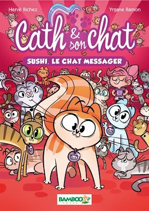 ebook cover of Cath et son chat, by Christophe Cazenove, Hervé Richez, Yrgane Ramon