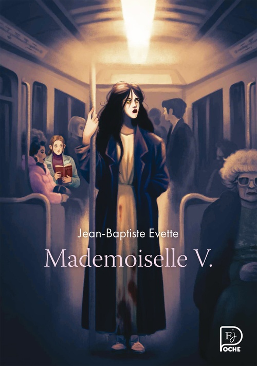 ebook cover of Mademoiselle V., by Jean-Baptiste Evette