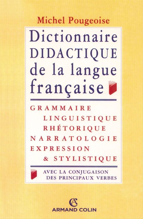 Couverture ebook de Dictionnaire didactique de la langue française, de Michel Pougeoise
