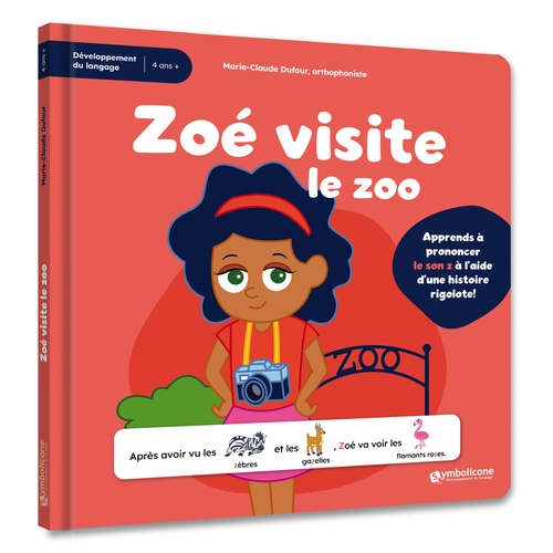 ebook cover of Zoé visite le zoo, by Marie-Claude Dufour