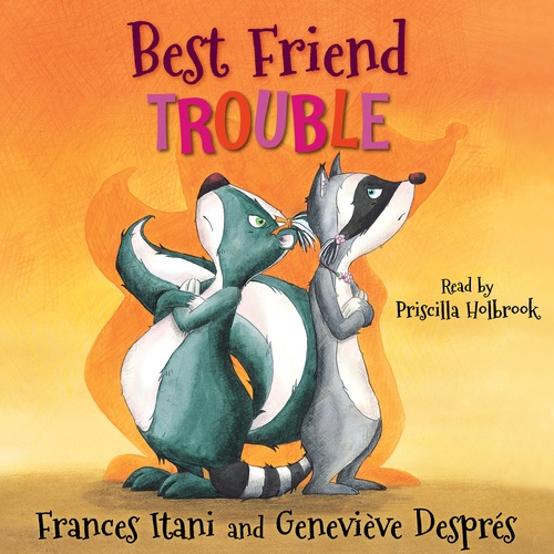 Couverture audiobook de Best Friend Trouble, de Frances Itani