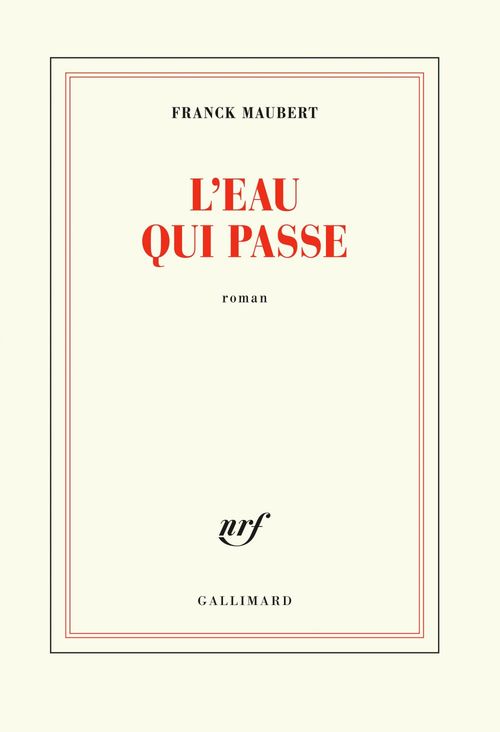 Couverture ebook de L'eau qui passe, de Franck Maubert