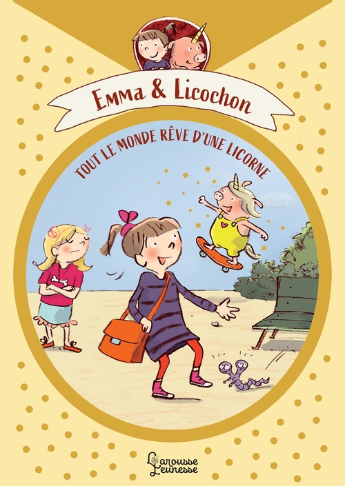 Couverture ebook de Emma et Licochon - Tout le monde rêve d'une licorne, de Anna Böhm