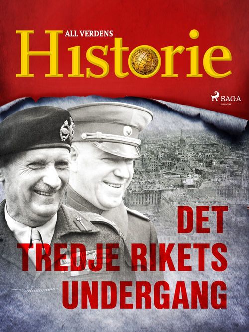 ebook cover of Det tredje rikets undergang, by All Verdens Historie