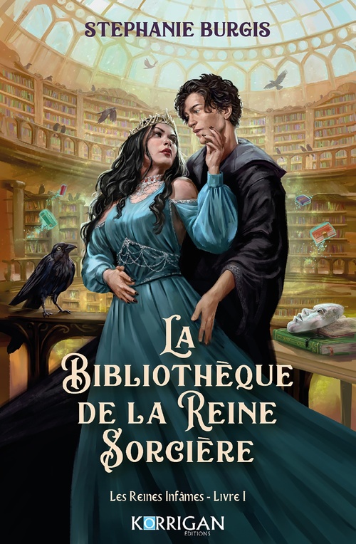 Couverture ebook de Les Reines Infâmes T1, de Stephanie Burgis