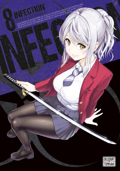 Couverture ebook de Infection T08, de Toru Oikawa