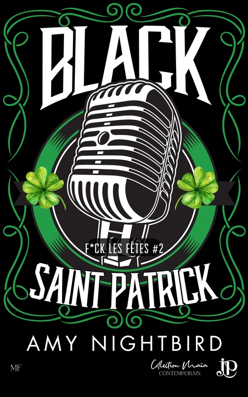 Couverture ebook de Black Saint Patrick, de Amy Nightbird