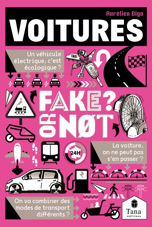 ebook cover of Fake or not - Voitures, by Aurélien Bigo, Isabelle Brokman
