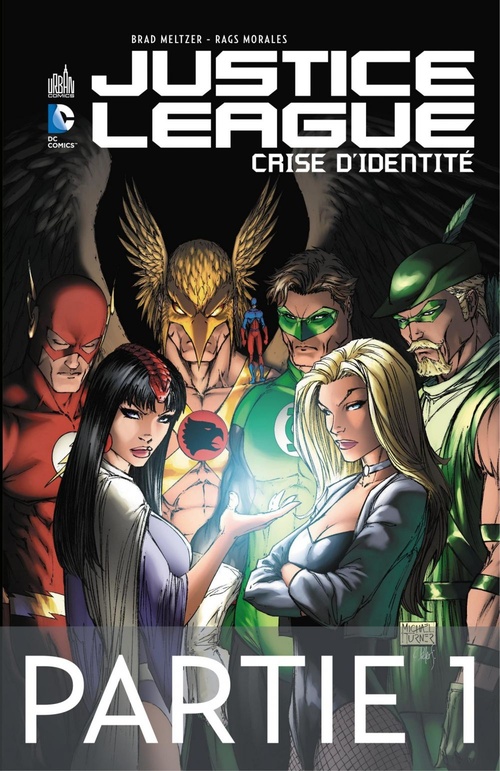Couverture ebook de Justice League - Crise d'identité - Partie 1, de Brad Meltzer