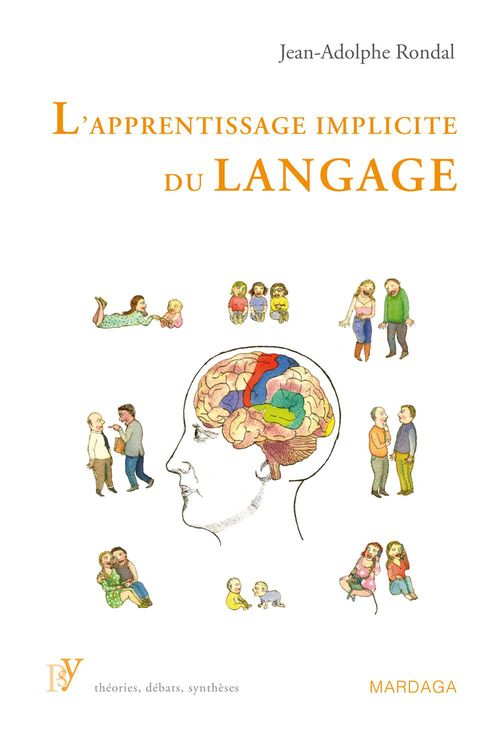 Couverture ebook de L'apprentissage implicite du langage, de Jean-adolphe Rondal