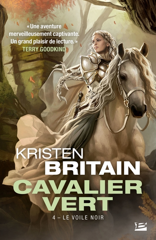 Couverture ebook de Cavalier Vert, T4 : Le Voile Noir, de Kristen Britain