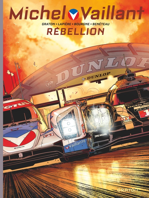 Couverture ebook de Michel Vaillant - Nouvelle Saison - Tome 6 - Rébellion, de Philippe Graton, Denis Lapière, Benjamin Benéteau, Marc Bourgne