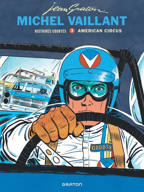Couverture ebook de Michel Vaillant - Histoires courtes - Tome 3 - American Circus, de Jean Graton