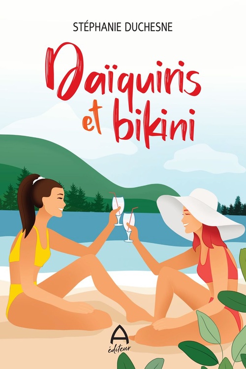 Couverture ebook de Daïquiris et bikini, de Stéphanie Duchesne