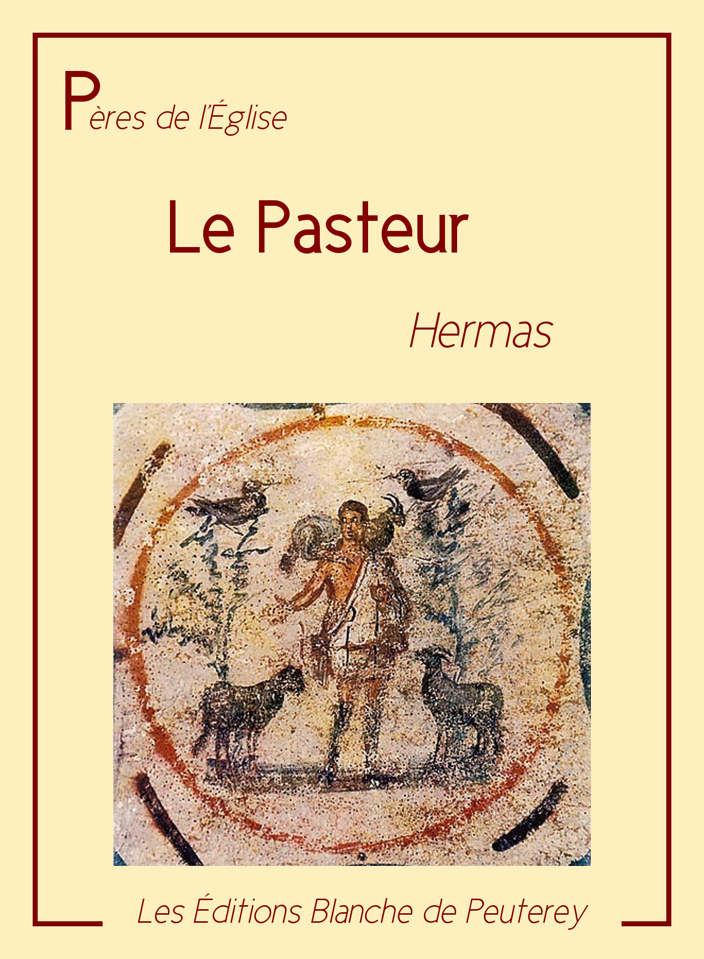 ebook cover of Le Pasteur, by Hermas