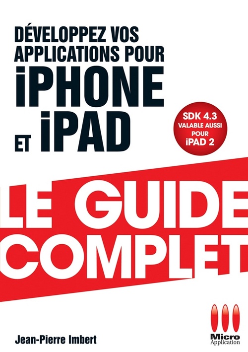 Couverture ebook de Développez Appli Iphone Ipad, de Jean-Pierre Imbert