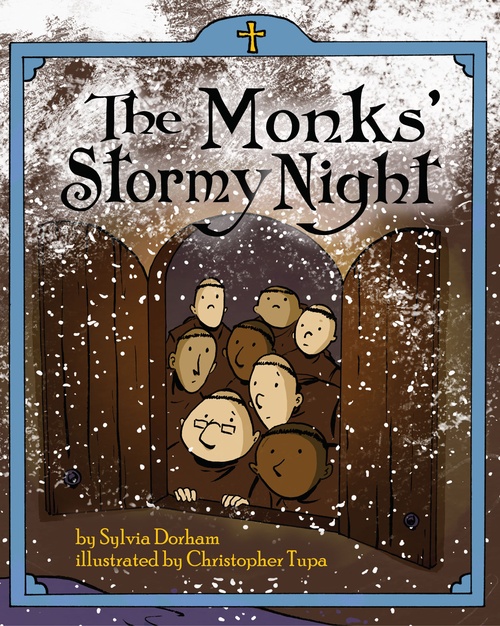Couverture ebook de The Monks' Stormy Night, de Sylvia Dorham