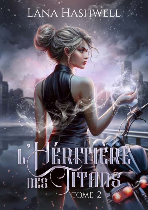 Couverture ebook de L'Héritière des Titans (Tome 2), de Lana Hashwell