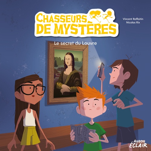 Couverture audiobook de Chasseurs de mystères - Le secret du Louvre, de Vincent RAFFAITIN