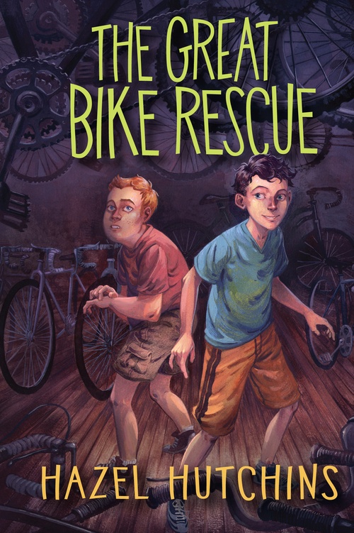 Couverture ebook de The Great Bike Rescue, de Hazel Hutchins