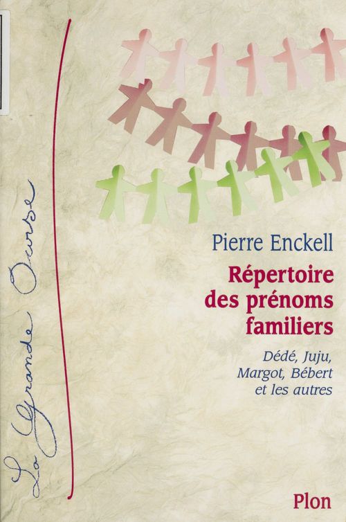 ebook cover of Répertoire des prénoms familiers, by Pierre Enckell