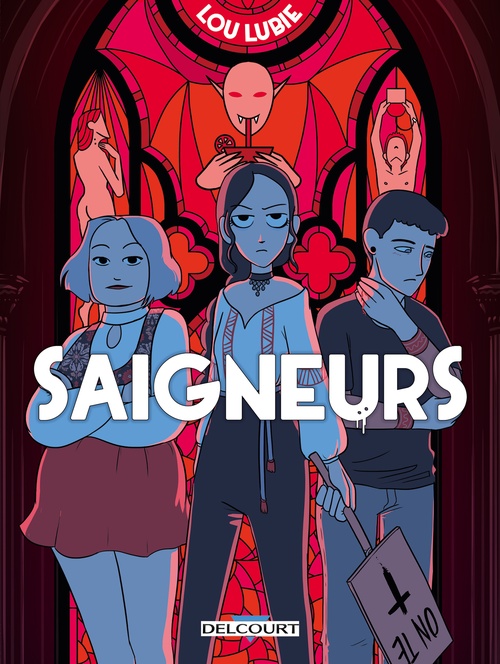 ebook cover of Saigneurs, by Lou Lubie
