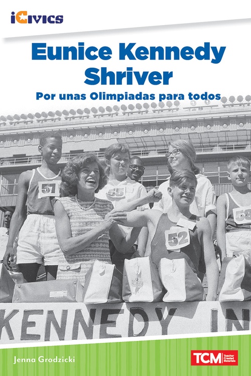 ebook cover of Eunice Kennedy Shriver, by Jenna Grodzicki
